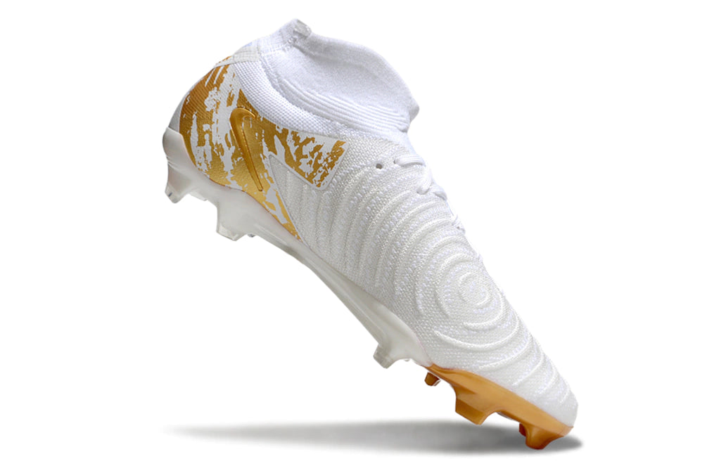 Chuteira Nike Phantom Luna 2 Elite Campo FG - Branco/Dourada