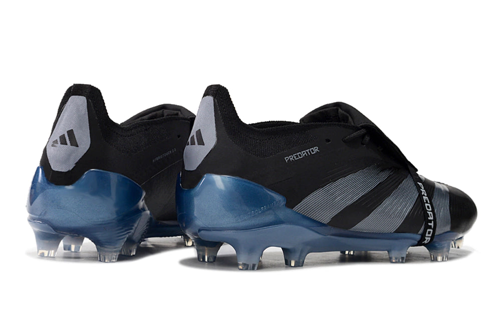 Chuteira Adidas Predstrike Elite Campo - Preto/Azul