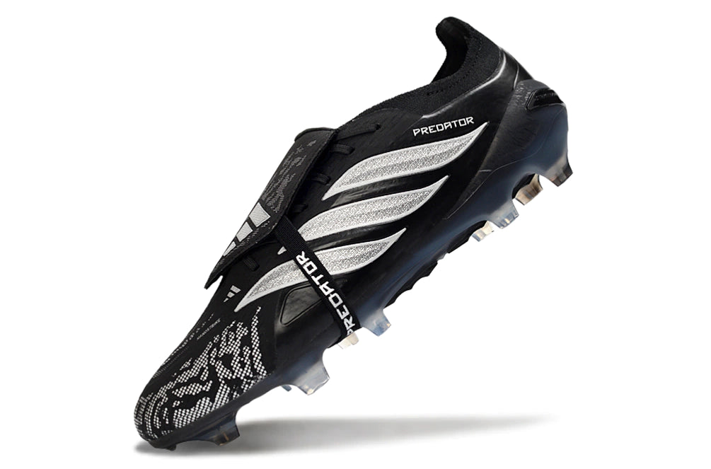 Chuteira Adidas Predator Tongue 26 Elite FG - Preto
