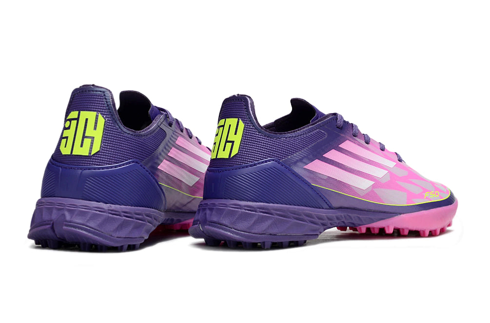 Chuteira Adidas X F50 Pro Society - Rosa/Roxo