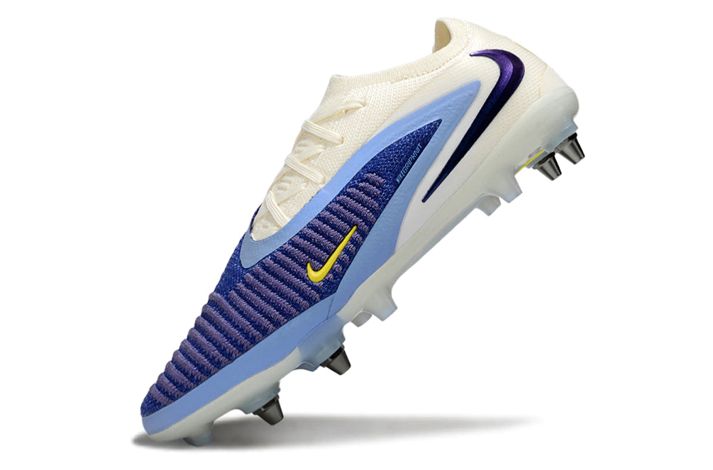 Chuteira Nike Phantom 6 Elite SG - Branco/Azul