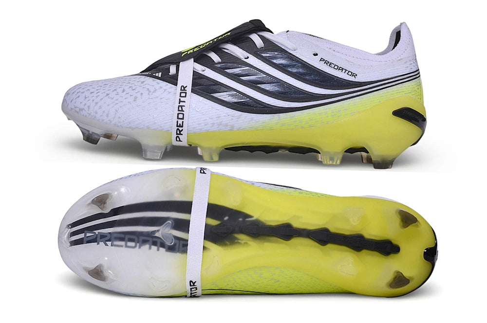Chuteira Adidas Predator Tongue Elite 27 FG - Branca