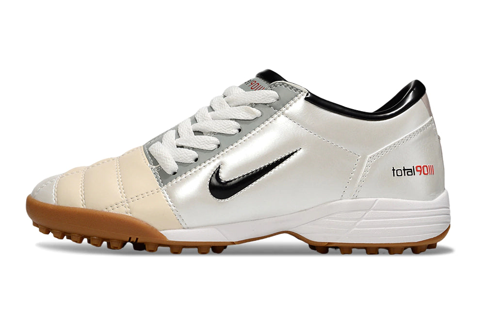 Chuteira Nike Total 90 Society - Prata/Bege