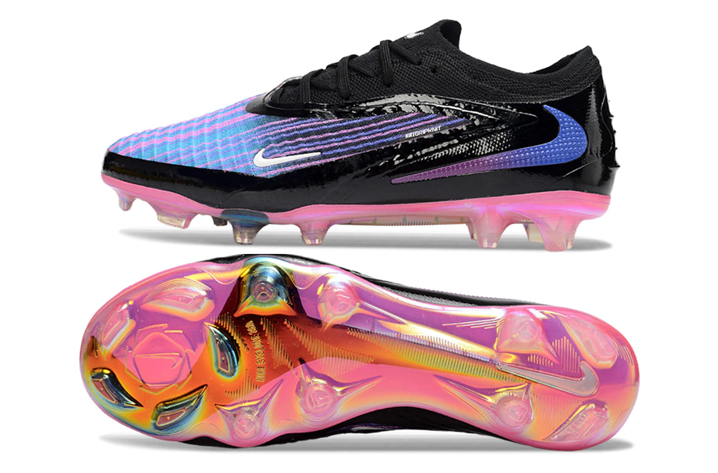 Chuteira Campo NIKE Phantom 6 Elite FG - Preto/Roxo