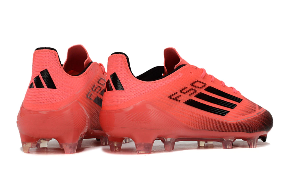 Chuteira Adidas F50 X Campo - Preto/Vermelho