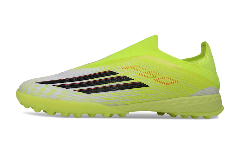 Chuteira Adidas F50 Pro Laceless Society - Verde
