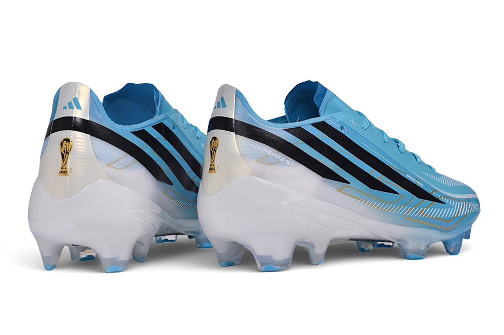 Chuteira Adidas F50 Hyperfast.1 Evo FG - Azul
