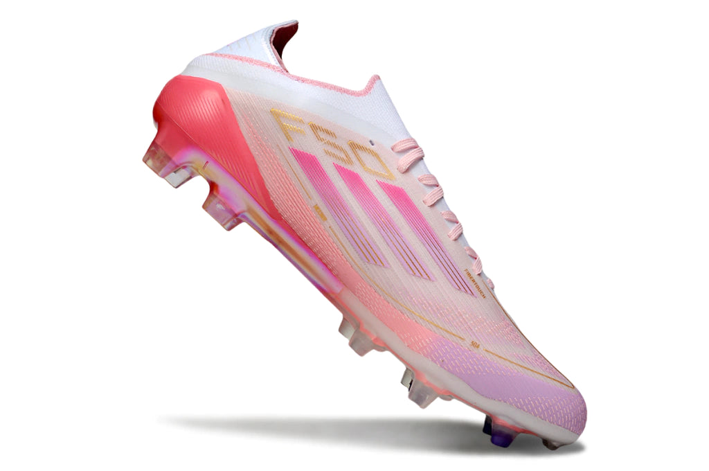 Chuteira Adidas F50 X Campo - Rosa