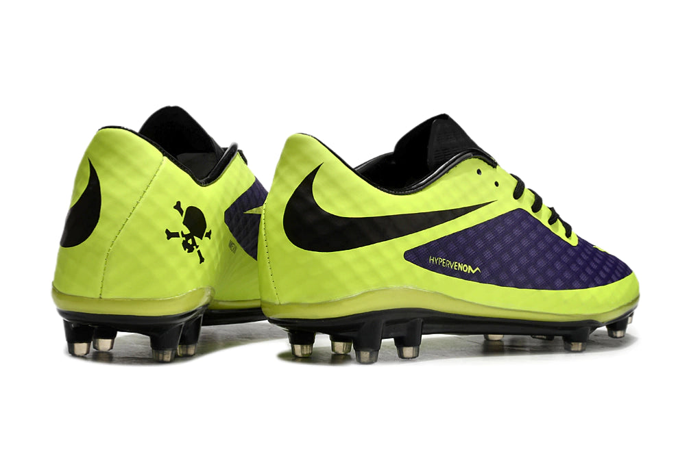 Chuteira Nike Hypervenom Phantom FG - Verde/Preto