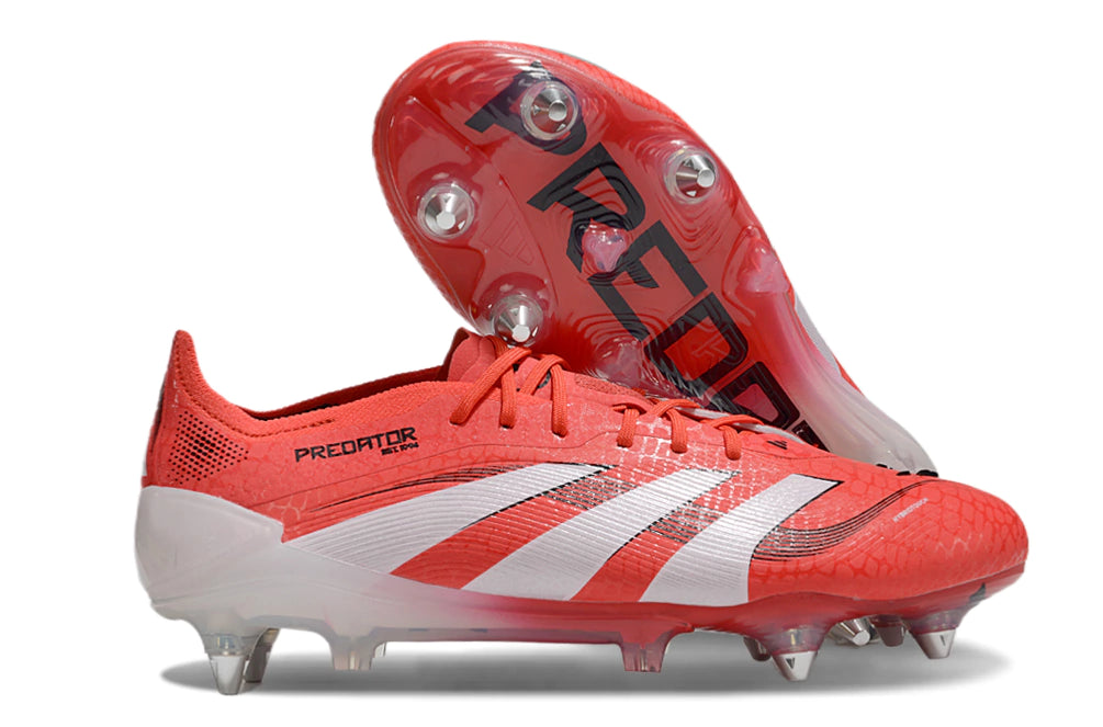 Chuteira Adidas Predator 25 Elite SG "Pure Victory"