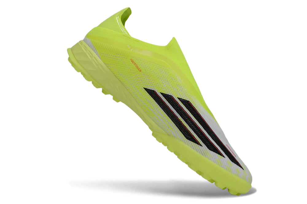 Chuteira Adidas F50 Pro Laceless Society - Verde
