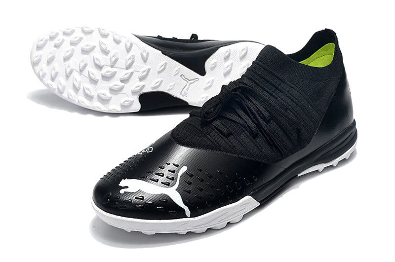 Chuteira Puma Future Z 1.3 Pro Cage Society - Preto/Branco