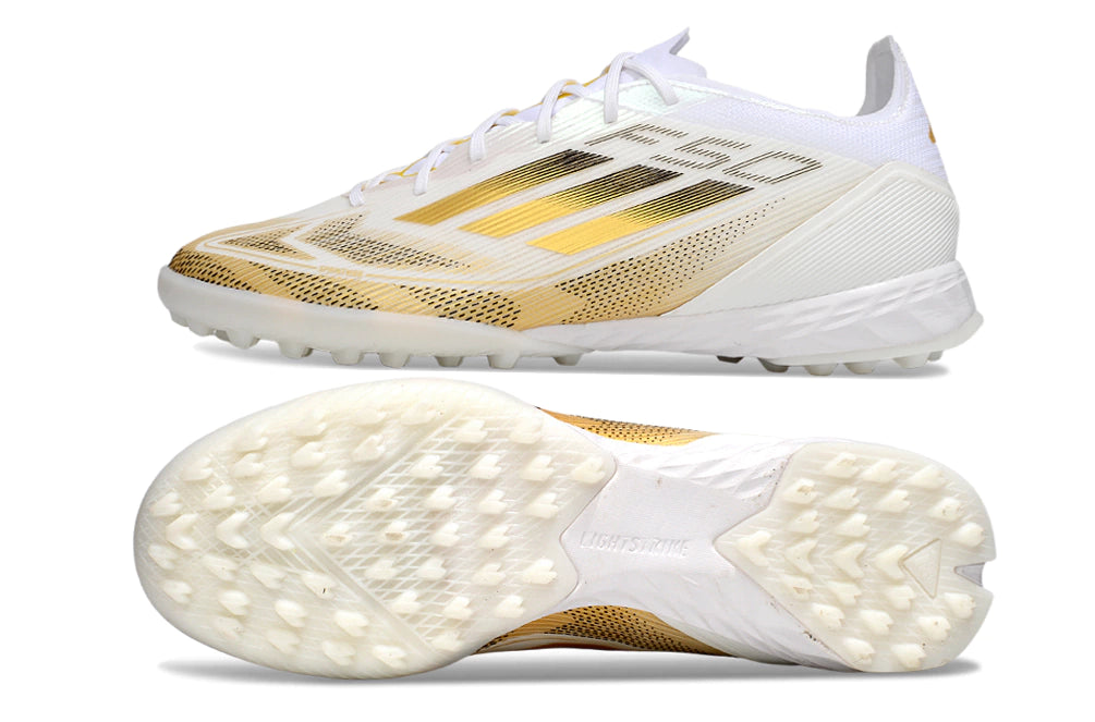 Chuteira Adidas X F50 Pro Society - Branco/Amarelo