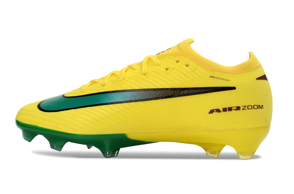 Chuteira Nike Air Zoom Mercurial Vapor 16 Elite FG - Amarelo/Verde