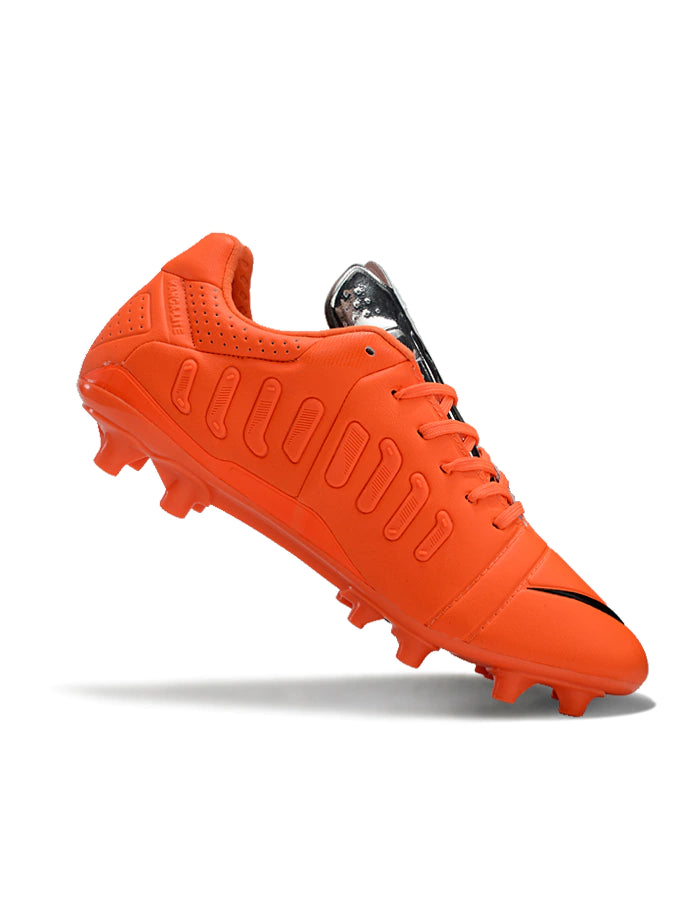 Chuteira Nike Tiempo CTR360 Maestri 3 Campo FG - Laranja/Preto