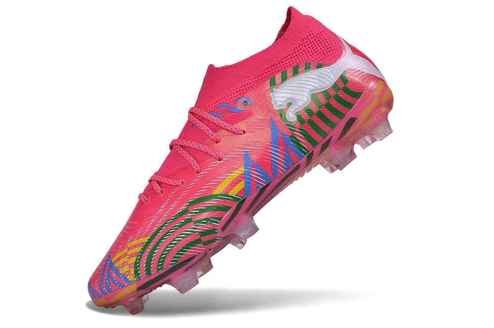 Chuteira Puma Future 8 Ultimate Campo FG - Rosa