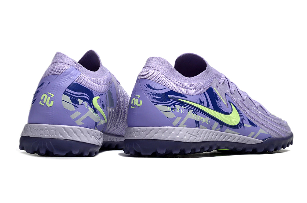 Chuteira Nike Phantom GX 2 Elite Society TF - Roxo/Verde