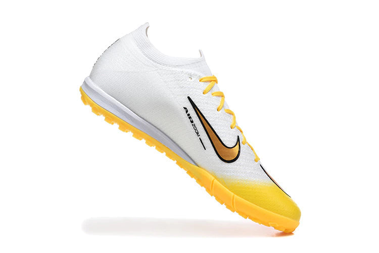 Chuteira Nike Mercurial Vapor 16 Elite Society - Branco/Amarelo