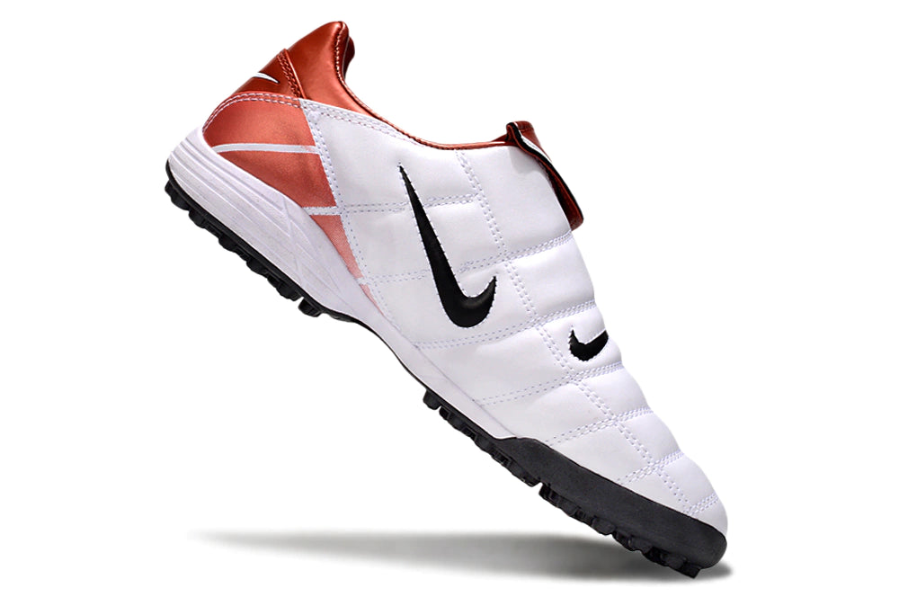 Chuteira Nike Total 90 Society - Branco/Vermelho