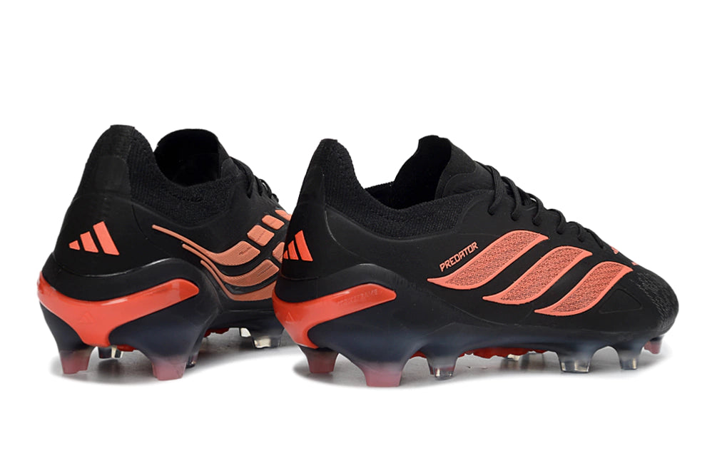 Chuteira Adidas Predator Elite 26 Campo FG - Preto/Laranja