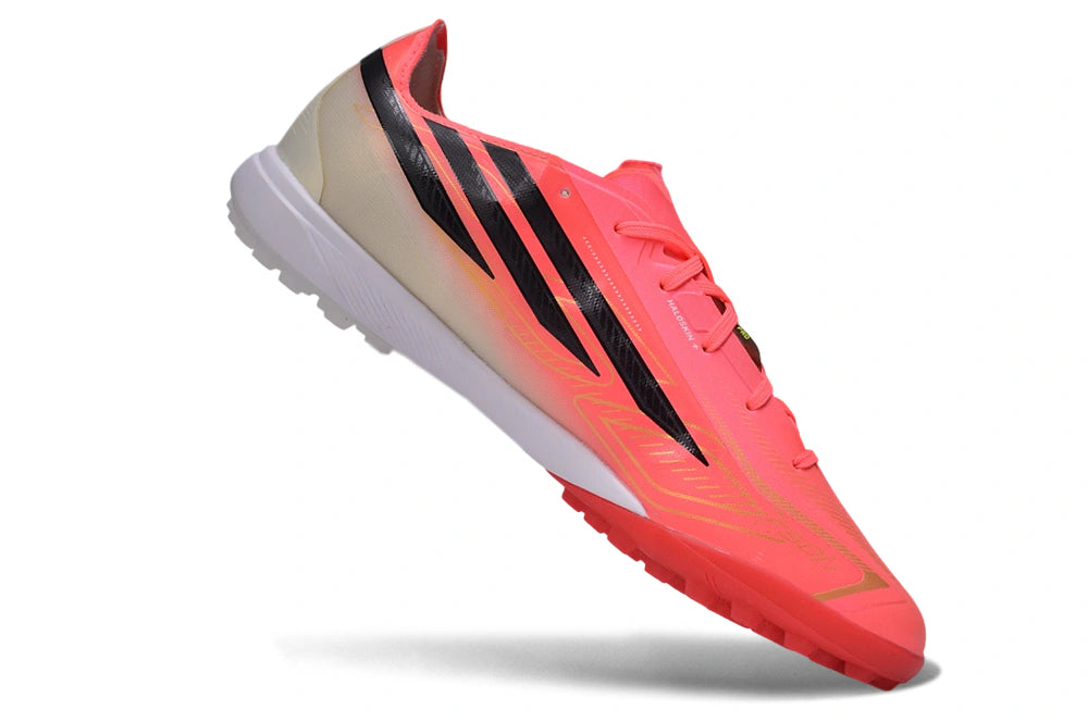 Chuteira Adidas F50 HyperFast TF - Rosa