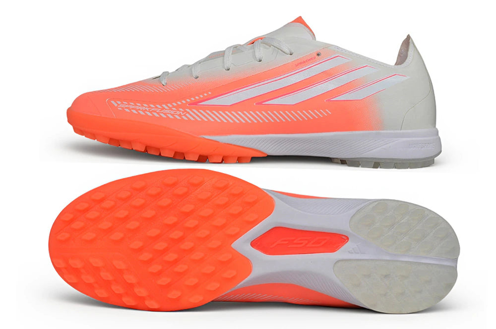 Chuteira Adidas F50 HyperFast TF - Laranja
