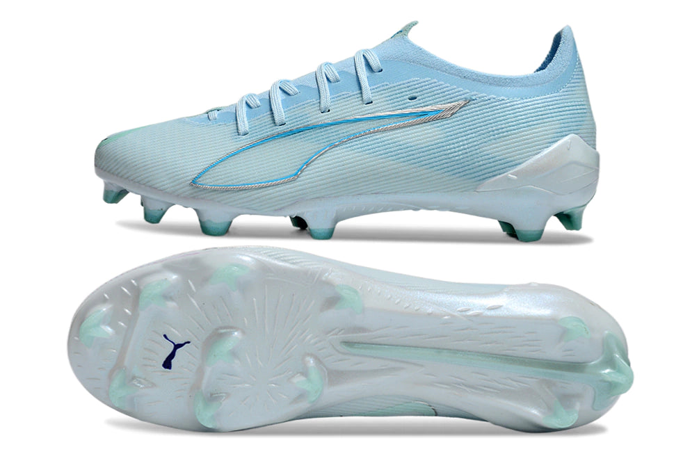 Chuteira Puma Ultra 5 Campo FG - Azul/Branco