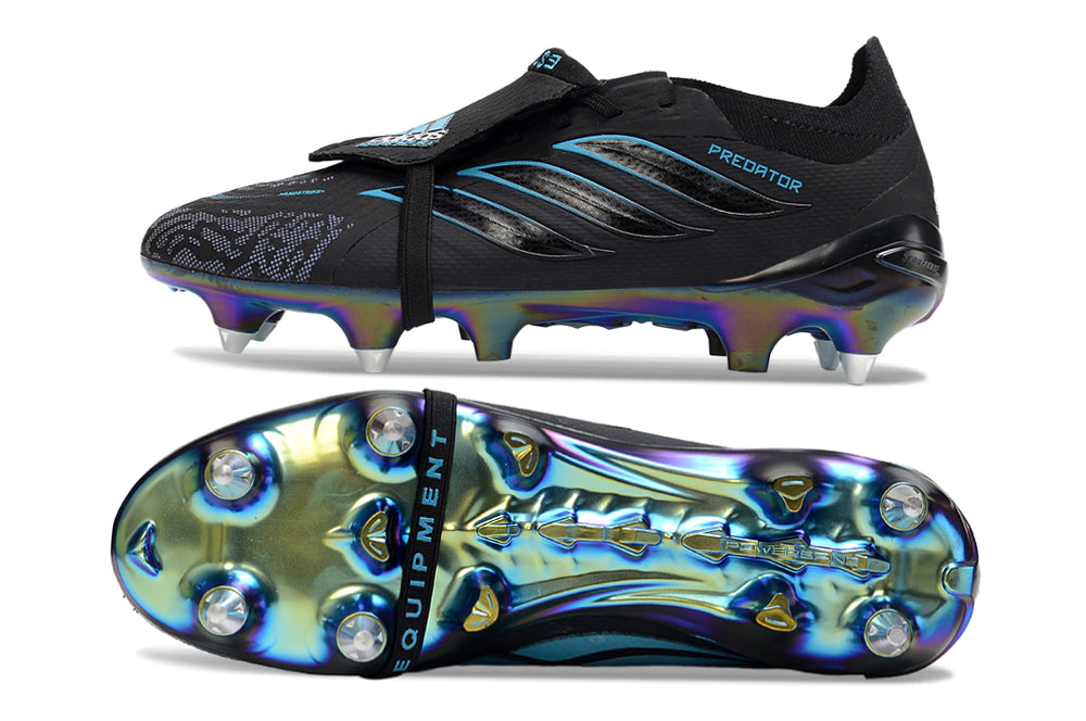 Chuteira Adidas Predator Tongue 26 Elite SG - Preto