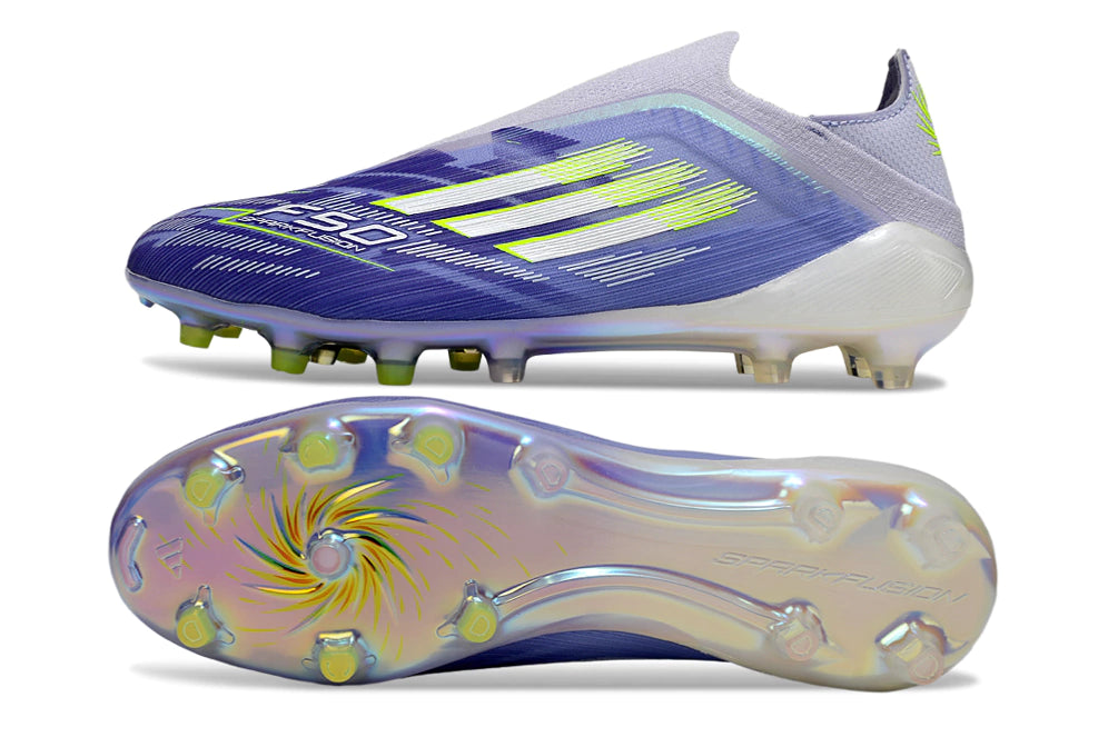 Chuteira Adidas F50 X Laceless Campo - Roxo