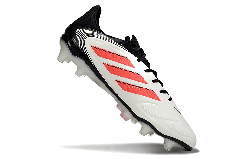 Chuteira Adidas Copa Pure 3 Elite Campo - Branco/Vermelho