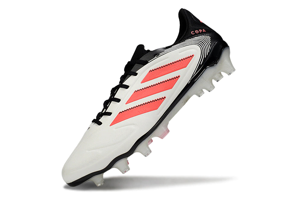Chuteira Adidas Copa Pure 3 Elite Campo - Branco/Vermelho