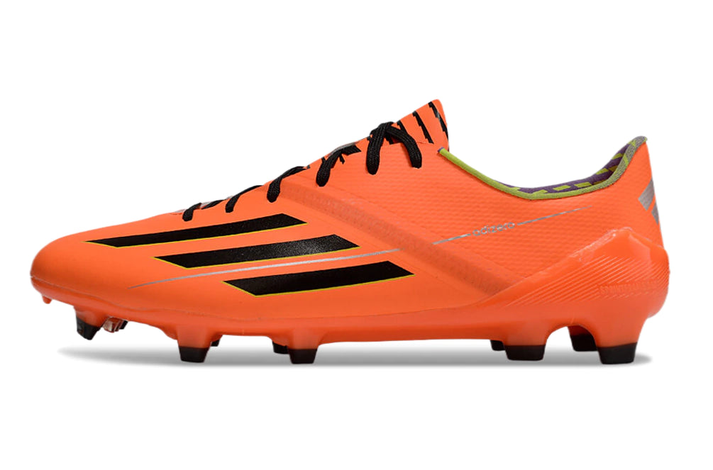 Chuteira Adidas F50 X Campo - Laranja/Preto