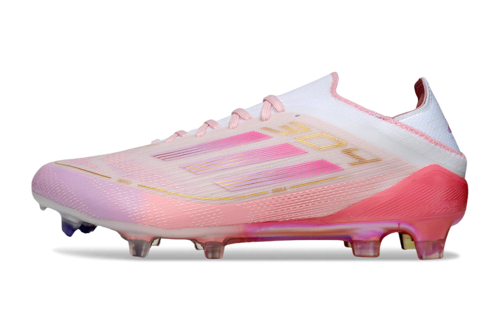 Chuteira Adidas F50 X Campo - Rosa