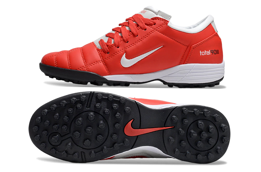 Chuteira Nike Total 90 Society - Vermelho/Branca