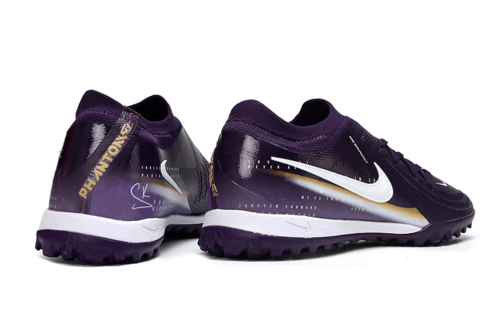 Chuteira Nike Phantom GX 2 Elite Society TF - Roxo