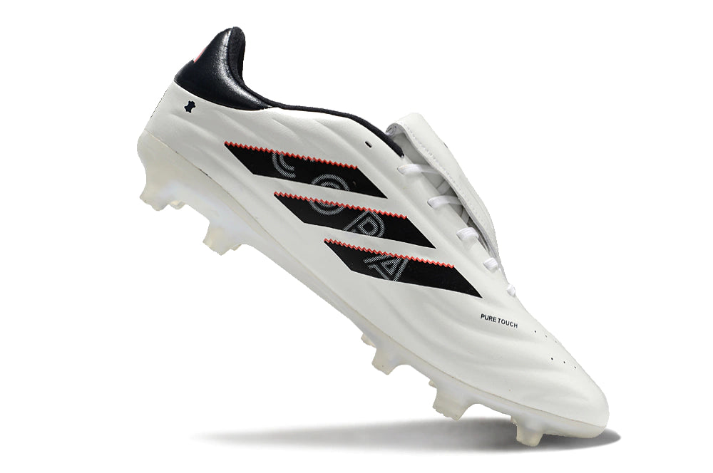 Chuteira Adidas Copa Pure 2 Campo FG - Branco/Preto