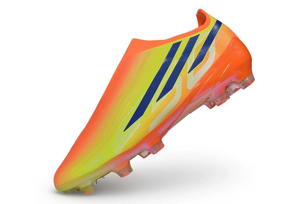 Chuteira Adidas F50 Hyperfast Laceless FG - Amarelo