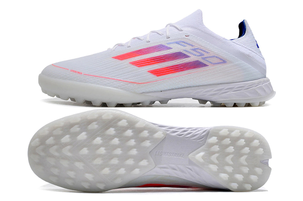 Chuteira Adidas X F50 Pro Society - Branco/Rosa