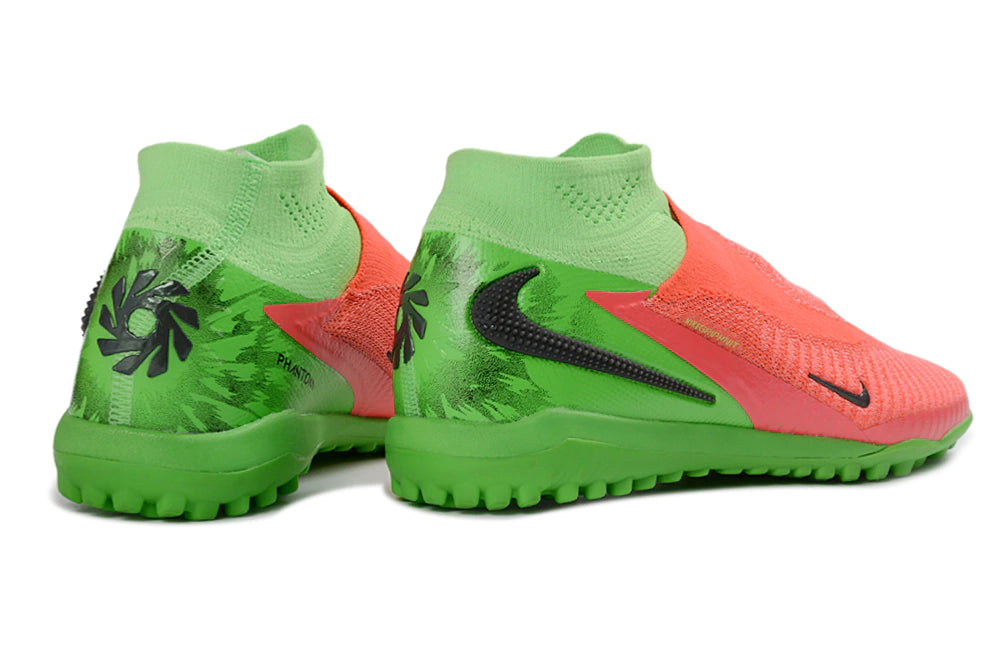 Chuteira Nike Phantom ReactX 6 Pro Botinha Society TF - Verde