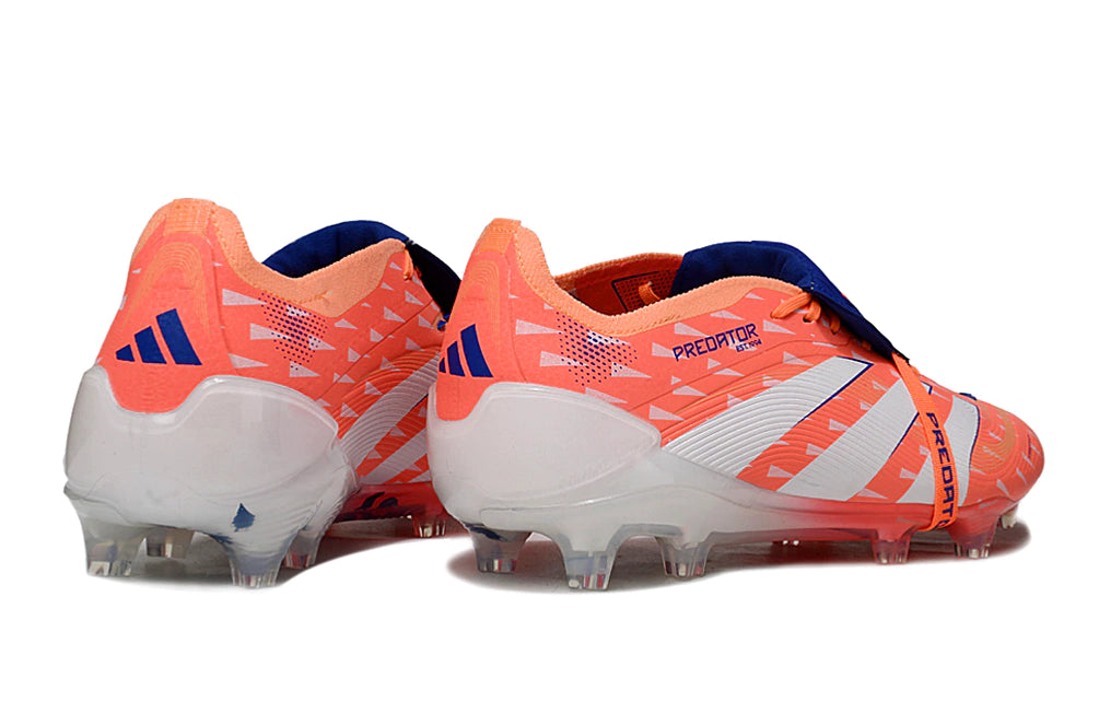 Chuteira Adidas Predator Elite Tongue 25 Campo FG "Coral Blaze"