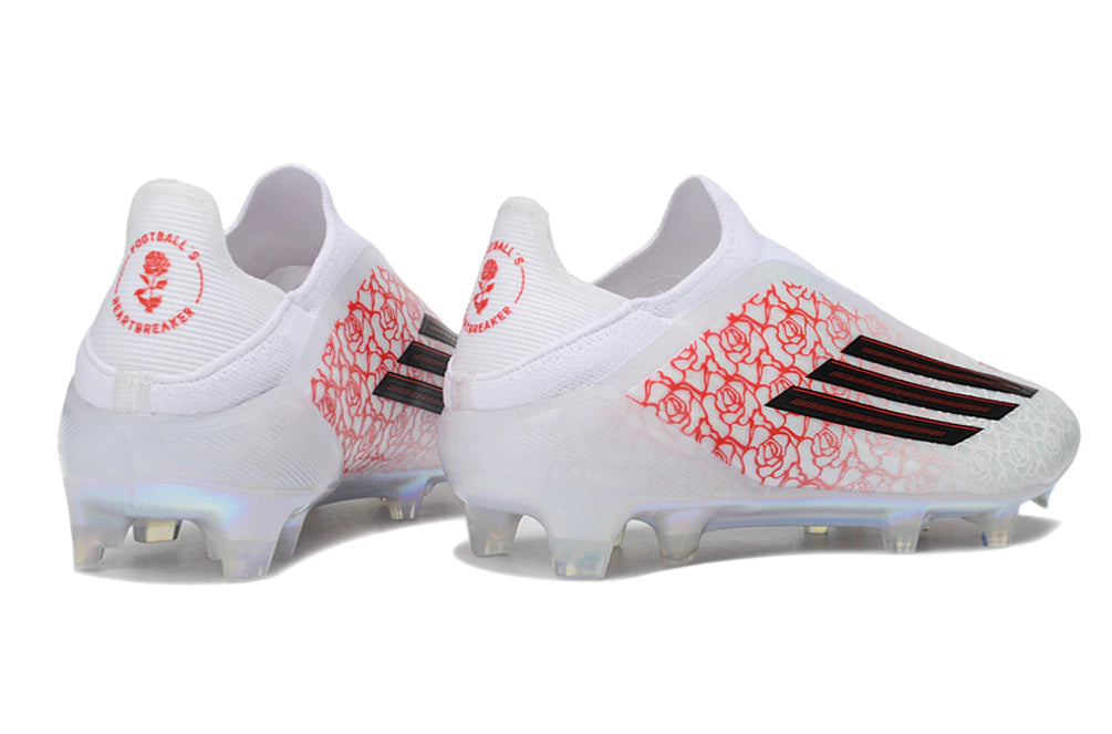 Chuteira Adidas F50 X Laceless Campo - Branco
