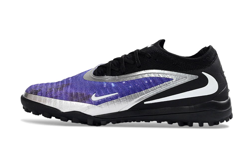 Chuteira Nike Phantom 6 Elite Society TF - Azul/Preto
