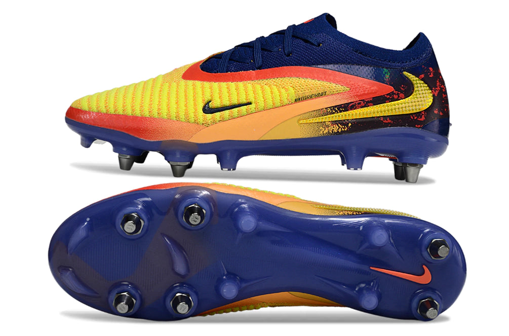 Chuteira Nike Phantom 6 Elite SG - Azul/Laranja