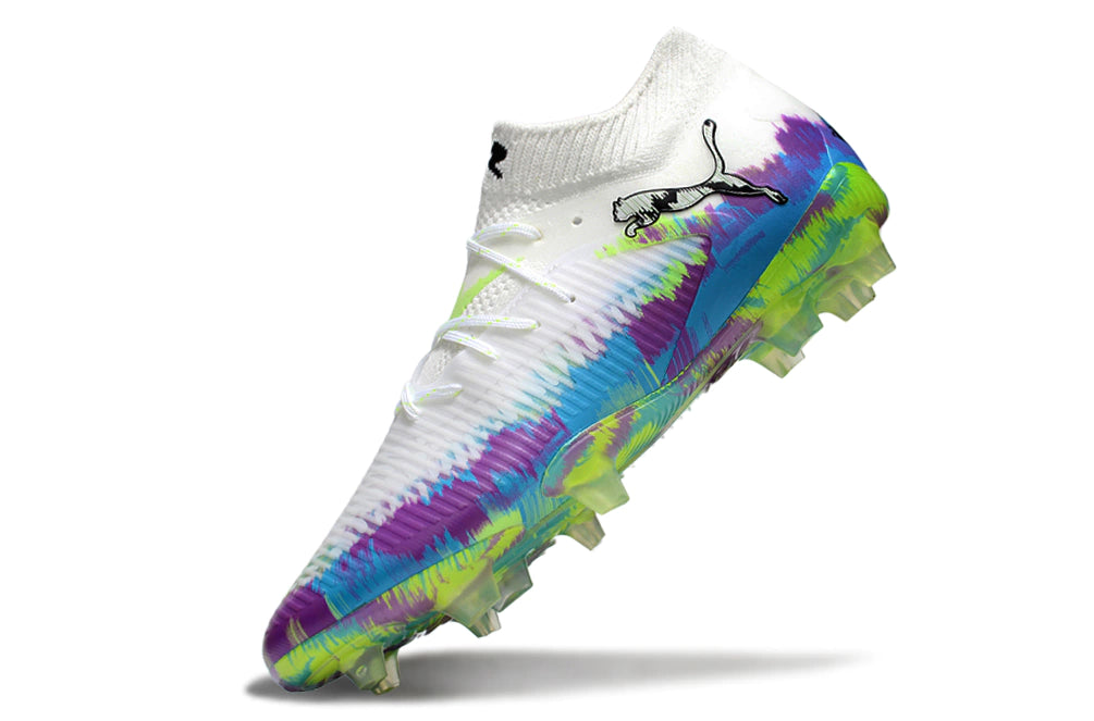 Chuteira Puma Future 8 Ultimate Campo FG - Roxo/Verde