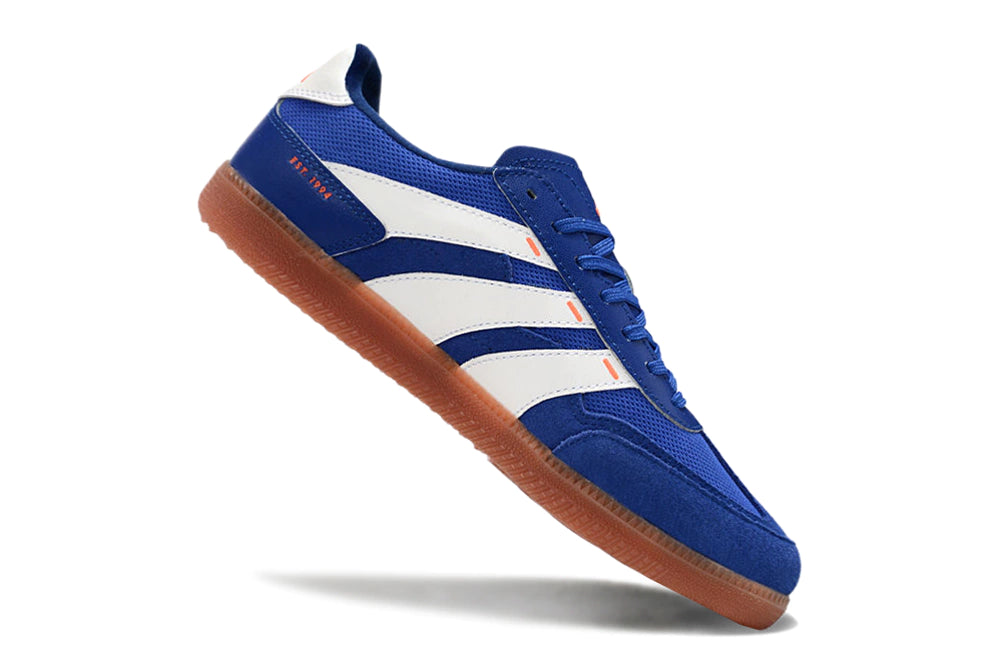 Chuteira Adidas Predator 24 League Futsal - Azul/Branco