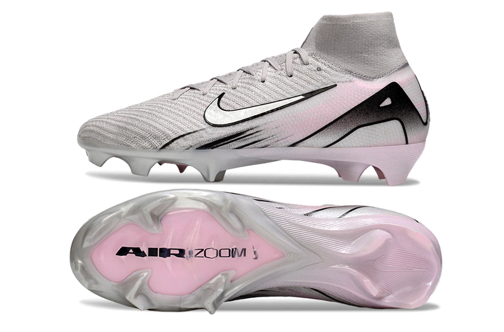 Chuteira Nike Air Zoom Mercurial Superfly 10 Elite Campo - Branco