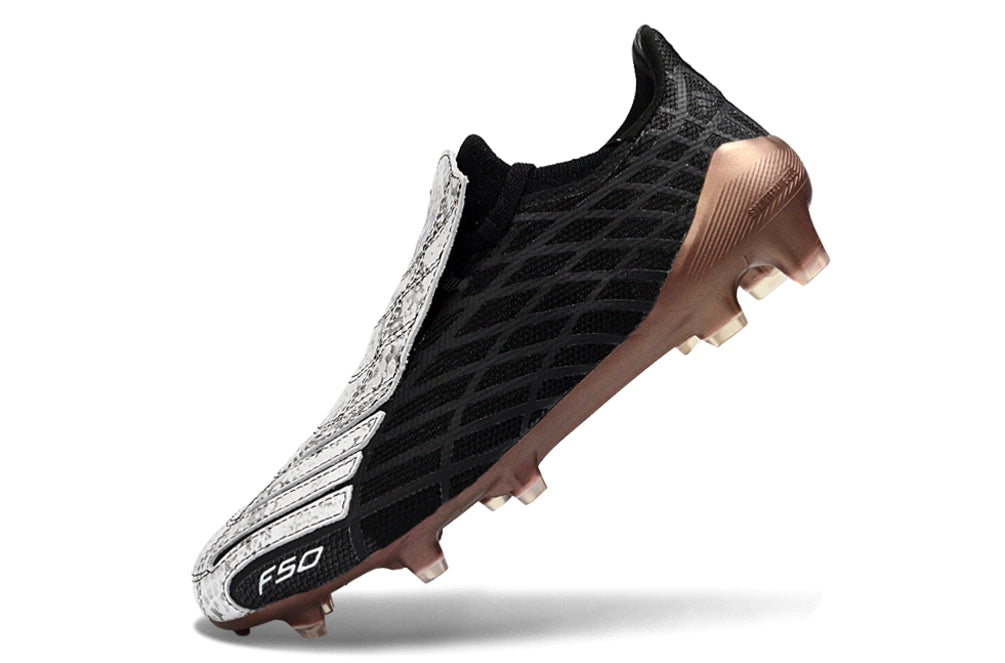 Chuteira Adidas F50 Spider FG - Preto/Branco