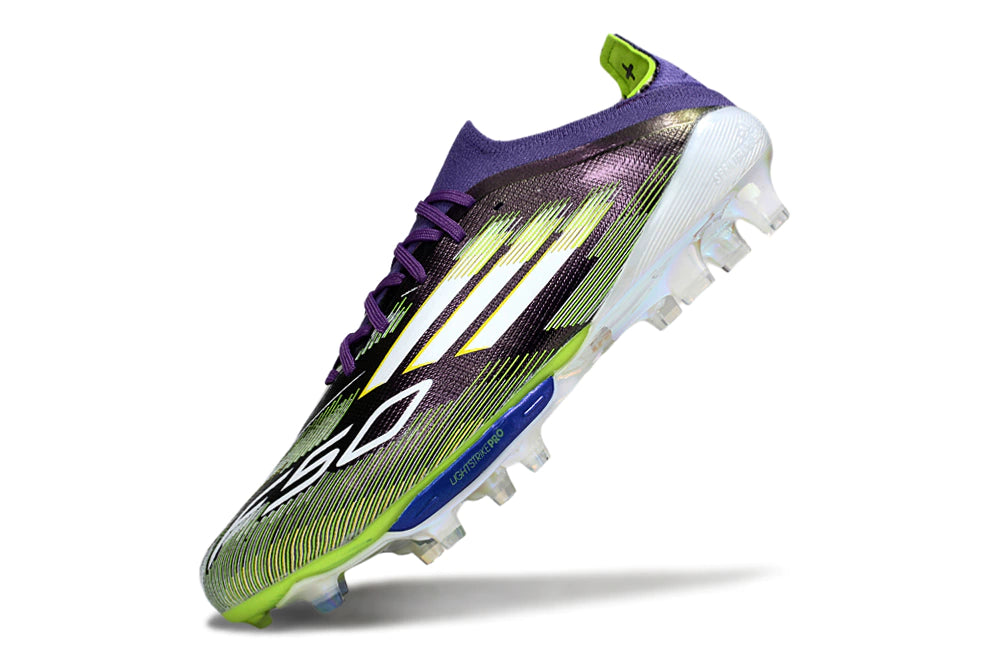 Chuteira Adidas F50.1 Elite Campo - Roxo/Verde