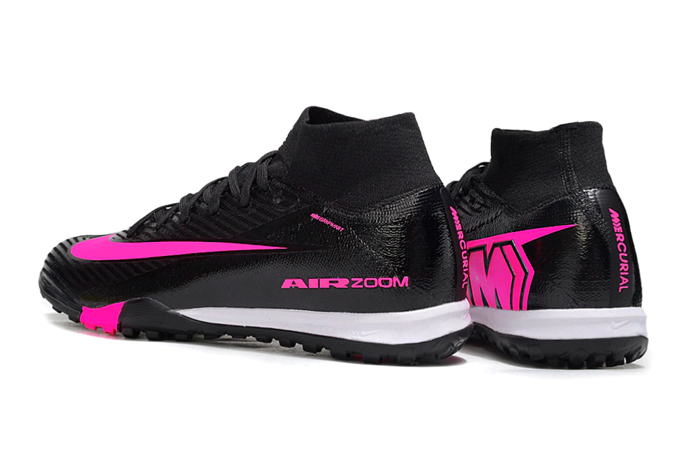 Chuteira Nike Mercurial Vapor 16 Elite Society - Preto/Rosa