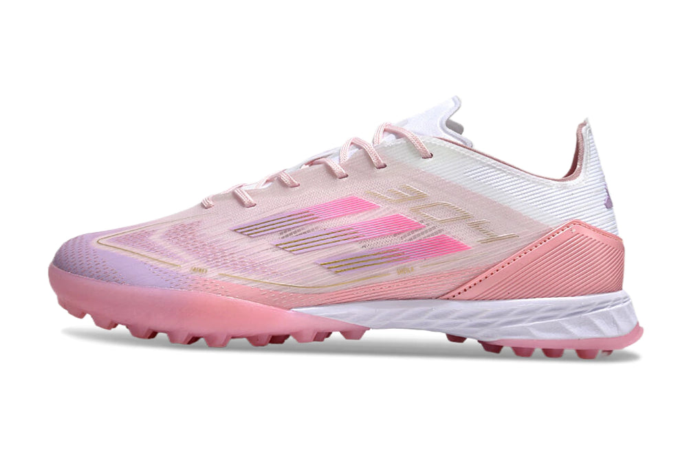 Chuteira Adidas X F50 Elite Society - Rosa/Branco